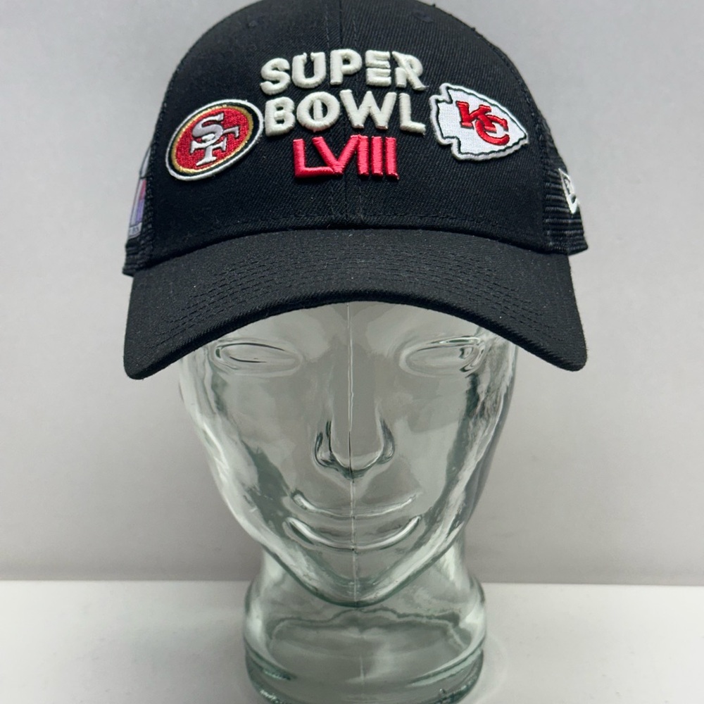 KC VS NINERS Super Bowl 58 Las Vegas 2024 Hat Cap  614